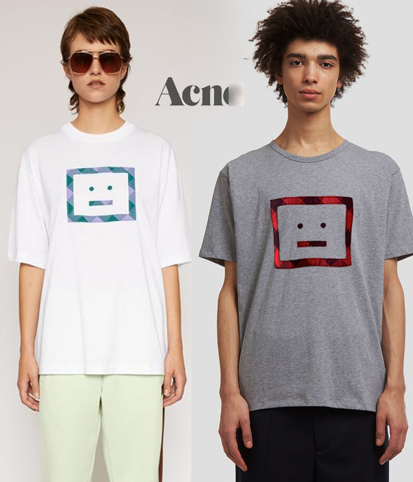 ACNE STUDIO*(or) face T-shirt; $220 강력히 스타일리시해진 페이스티!!남녀공용~~비비언니도 찜!!