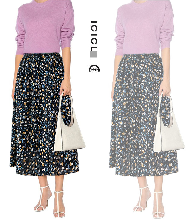Icicl*(or) silk floral skirt; 비비언니도 찜한 플로랄 러블리스커트 추천!! ;피팅추가