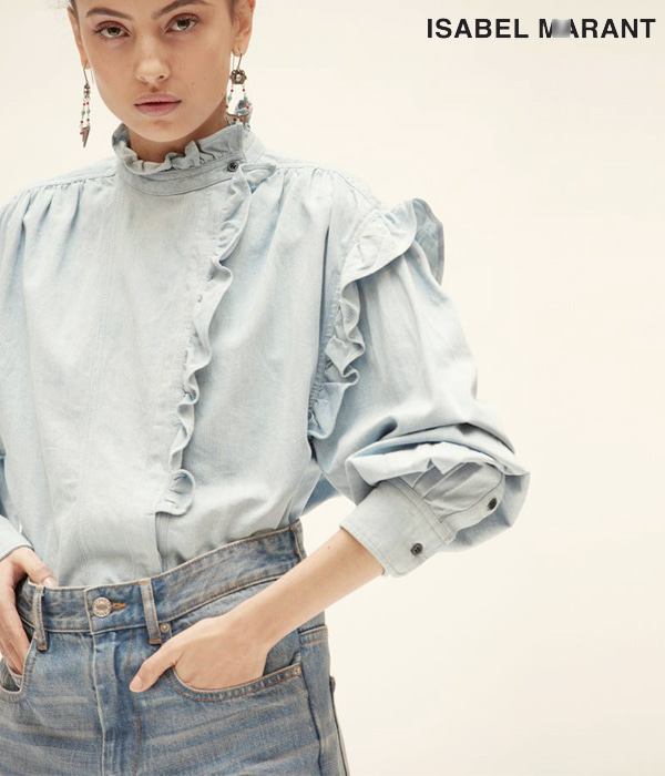 Isabel Maran* denim blouse;260 € 편안하면서도 너무 멋스러운 데님블라우스!! ;피팅추가