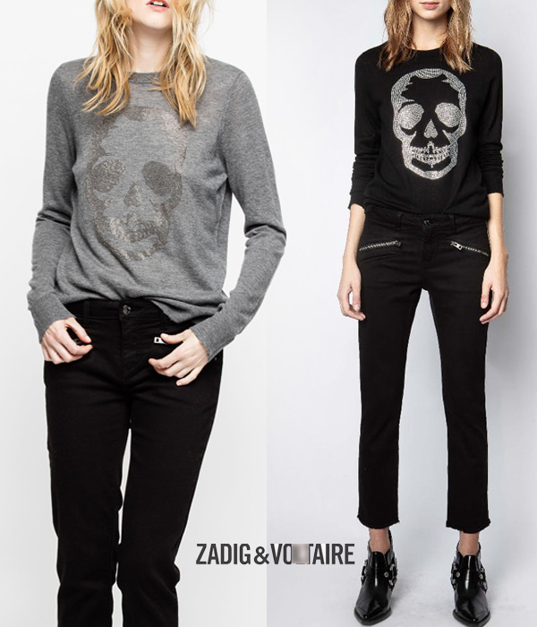 Zadig&amp;Voltair* skull sweater;착한가격에 퀄리티까지 굿인 스컬스웨터~~안만나볼 이유가 없죠^^