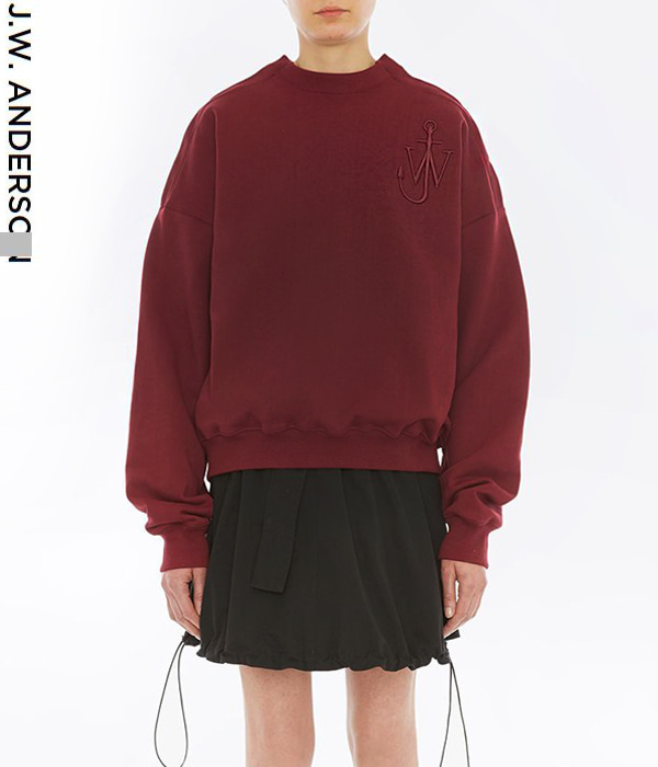 JW ANDERSO*(or)  Sweatshirt $590.00 입체적인 자수와 숄더플래킷 디자인이 유니크한 맨투맨!!
