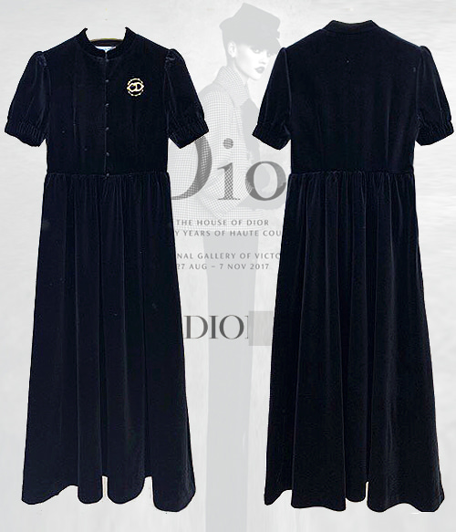 c.dio* velvet dress;고급스러움과 러블리함이 너무 완벽한 제품!!