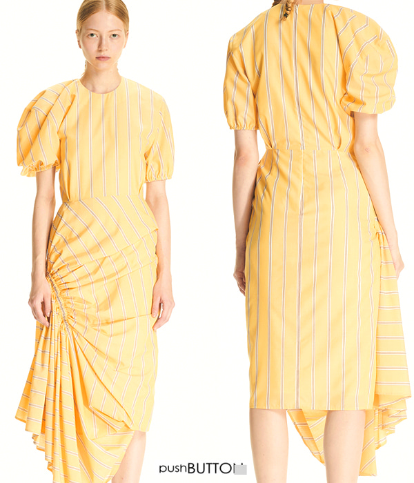 push butto* striped dress;컬러, 패턴, 디자인까지 어느 하나 부족함 없는 제품으로 추천!!