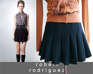 Rober* Rodrigue*  (or)wool pleated skirt-부담스러지않은 러블리함을 선사해요^^ (비비스타일 한정 60% 할인이벤트/현금가/반품교환불가/ 정가109000)