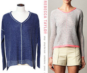 rebecca taylo*(or) cashmere stitch knit - 일상속의 멋스러움^^(비비스타일 한정 30% 할인이벤트/현금가/반품교환불가/ 정가216000)