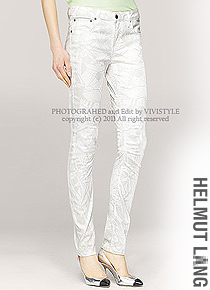 Helmut Lan*(or) Spider-Print Skinny Jeans ;활동성은 보장해주며 믿기지않는  슬림라인!(비비스타일 한정 40% 할인이벤트/현금가/반품교환불가/ 정가117000)