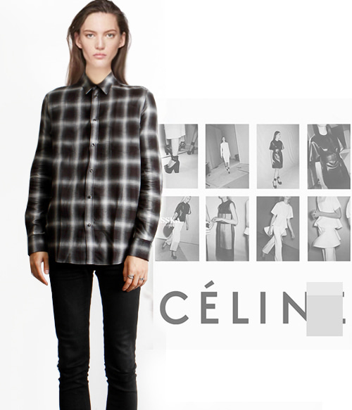 celin*(or) check shirts; 가을가을한 감성으로 찾아온 체크셔츠!!