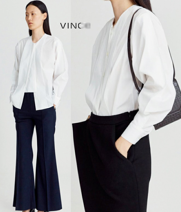 vinc* two-way style shirts;두가지 스타일링이 가능한 너무 세련된 셔츠!!