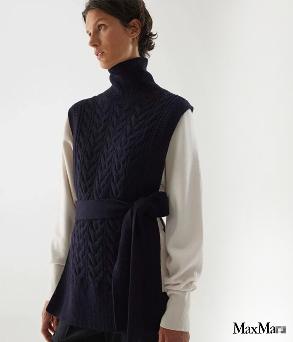 max mar*  knitted vest;어디에나 스르륵~너무나 스타일리시한 베스트!!