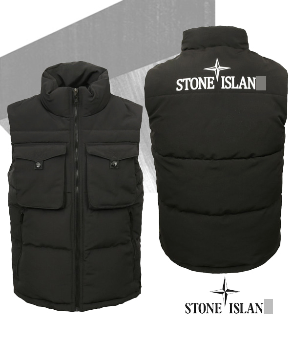 STON* ISLAND puffer vest ;어디에나 편하게 웨어러블한 패딩베스트!!