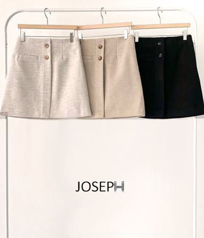 Josep* st~wool skirt ;밴딩으로 더욱 편하게 만나보실수 있는 울스커트!!