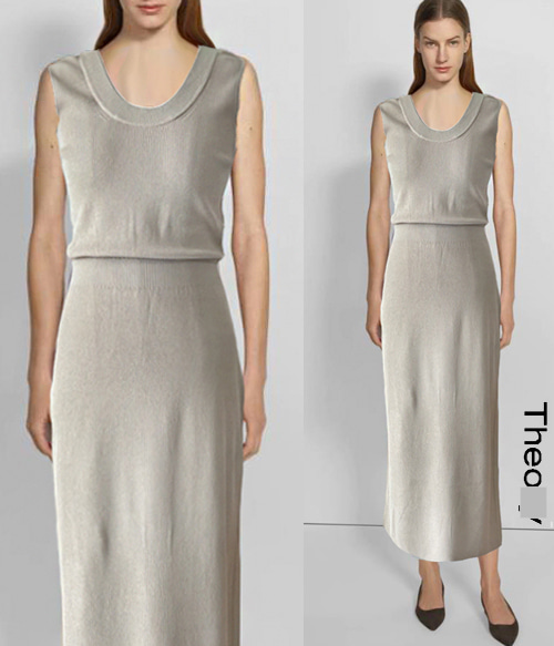 Theor* (or) maxi dress ;비스코사 소재의 시원함과 놀랄만한 신축성으로 편하게 만나보실수 있어요!!