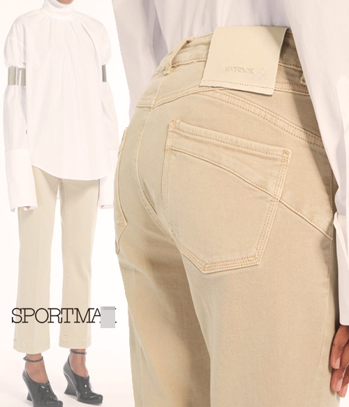 SPORTMA* (or) patch pants; 핏과 소재가 남다른 팬츠~뒷부분 디테일도 눈여겨봐주셔요^^