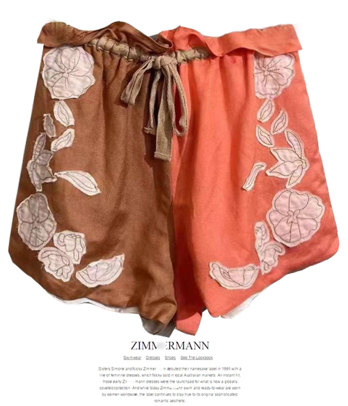 zimmerman* floral shorts ;너무 산뜻하고 기분좋은 배색  반바지^^
