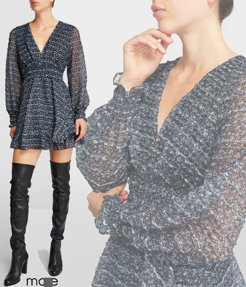 MAJ*(or)  Mini Dress; 입은 핏이 훨씬 이쁜 글리터 드레스~레그라인까지 슬림하게 만들어줘요!!!