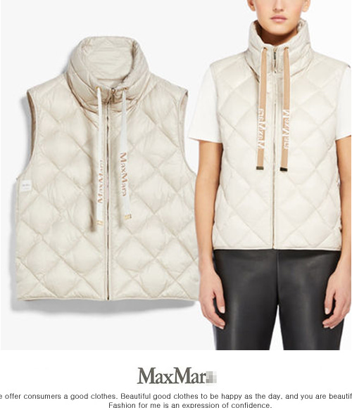MaxMar* puffer vest; 겨울에 꼭 필요한 필수 아이템!! 로고 패딩 베스트~~