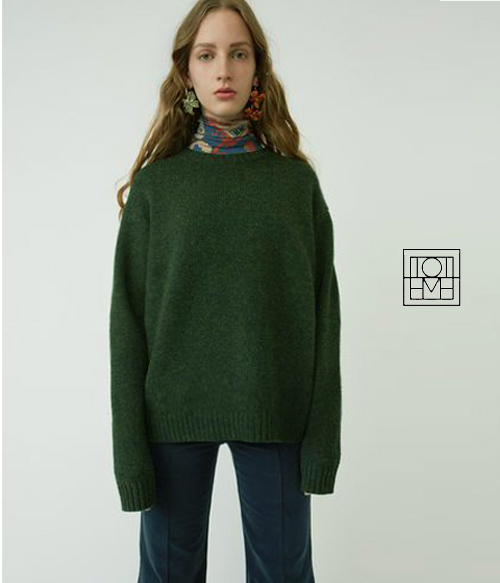 TOTEM* alpaca sweater ;아주 보드랍고 루즈한 핏의 루즈핏 라운드 스웨터~~ (비비스타일 한정 20% 할인이벤트/현금가/반품교환불가/ 정가117000)