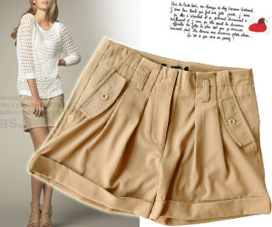 Theor*  (or) cotton shorts-must have item!!