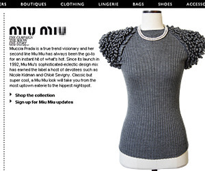miu mi* fringe shoulder knit top - 숄더 디테일에 주목해주세요^^!! (비비스타일 한정 30% 할인이벤트/현금가/반품교환불가/ 정가97000);피팅추가