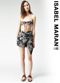 Isabel Maran* st~ Meriel Printed Shorts ; 이번에는 스커트처럼 보이는 숏팬츠로 만나보세요^^
