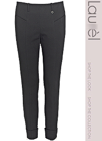 laure*(or) zipper detail pants ;세련되면서도 이지적인 느낌의 9부팬츠!!