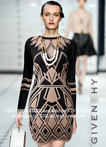 Givench* patchwork knit dress - 겨울철 필수 아이템~ 포근한 니트 드레스^^ 