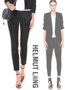 helmut lan*(or) practical black  pants; 데일리 아이템으로  매일 매일 손이가실 강추제품!!(피팅추가)