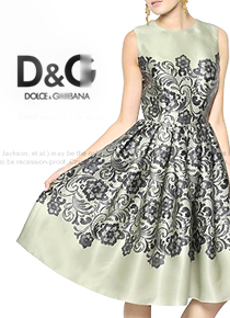 dolce＆gabbana multicolor lace organza dress - 천송이 드레스~ (비비스타일 한정 20% 할인이벤트/현금가/반품교환불가/ 정가91000)