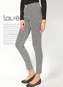 laure*(or) circle pattern slim pants - 시크한핏- 슬림한 레그라인으로 만들어줄^^ ;피팅추가