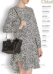 chlo*(or) leopard dress ;글래머러스하고 풍성한 라인을 만들어드려요!!