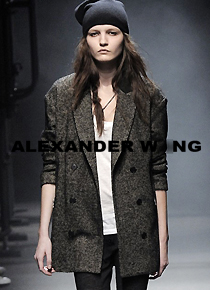 alexander wan*(or) wool herringbone coat - 꾸준히 사랑받는 알왕의 헤링본 자켓!(비비스타일 한정 30% 할인이벤트//반품교환불가/ 정가270000)