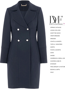 diane von furstenber*(or) double coat ;1/3 가격으로 정로제품을 만나보세요!!(비비스타일 한정 20% 할인이벤트//반품교환불가/ 정가360000)
