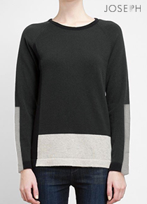 josep*(or) color block cashmere pullover knit - 니트 하나만으로 충분히 매력적이고 돋보일수있는!! 