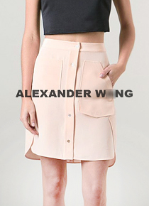 alexander wan* multi pocket skirt -  알왕 매니아라면 탐나는 아이죠~;피팅추가