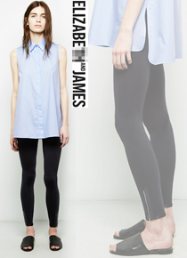 Elizabe**and james(or)  button leggings pants;뉴욕 감성의 모던라이프 스타일의 완성!!편안한 핏감에 반하지않을수 없어요!