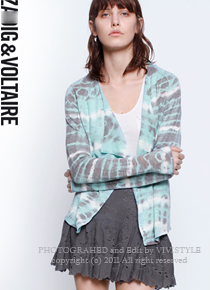 zadig&amp;vortair*(or) daphnee cardigan;오묘한 패턴과 컬러감을 자아내는 너무 멋스러운 제품!!