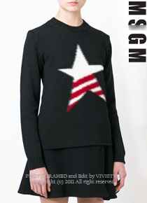 MSG* soft star sweater ;감각적인 디자인이 매력적인 국내 셀럽들이 먼저 알아보고 찾는 브랜드~