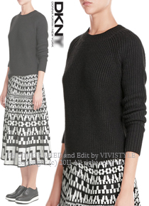 DKN*(or) black sweater ;40만원대 셀링제품 /가장 기본은 가장 좋은 퀄리티로 쇼핑의 노하우!!;피팅추가
