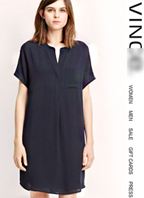 Vinc*(or) Silk Cap Sleeve Dress;$365.00 소재에서부터 고급스러움이 묻어나는 해마다 손이가실 아이템!!