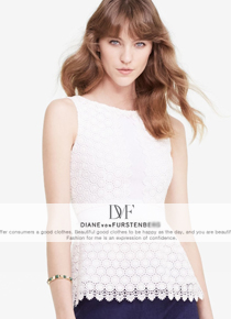 Diane von Furstenber**(OR) lace blouse;너무나 사랑스러운 레이스탑 반팔로입고되었어요!!
