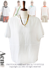 Acn* studio(or) white blouse;클래식한 라인감을 지닌 이번 여름 필수 아이템!!;피팅추가