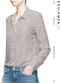 Equipmen*(or)brett dog silk blouse ;입으면 더 이쁜 진가를 발휘하는 고퀄러티 블라웃!!40만원대 셀링중~;피팅추가
