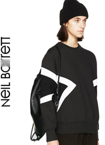 Neil Barret*(or) panelled sweatshirt ;스&amp;#50939;셔츠하면 빼놓을수 없는 가장 대표적인 아이템!!;피팅추가
