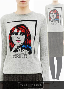Bella Freu*(or) &#039;anita&#039; pattern sweater;$450.00 스웨터 핏의 강자~입으면 너무너무 핏이 예뻐요^^