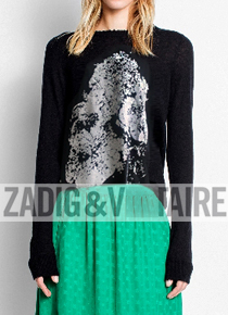 Zadi*&amp; Voltaire(or) cashmere sweater;실용성 최고인 캐시미어 니트웨어!!값어치를 하네요!!
