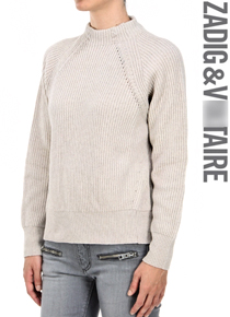 Zadi*&amp; Voltaire(or) wool sweater; 특별히 꾸미지 않아도 충분히 스타일리시하고 멋스러운 !!$410.00
