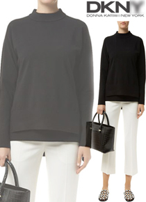 DKN*(or) Extra Long Sleeve Layered Sweater;피팅감 끝내주는 레이어드 스웨터!!$398.00 {white} ;피팅추가
