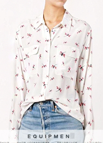 Equipmen*(or)Dragonfly   blouse; $412.00 언제나 믿고 주문하시는 이큅의 실크 블라웃!!
