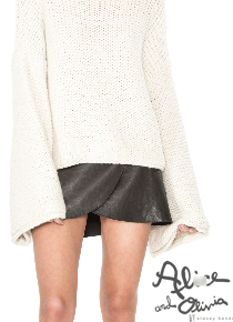 Alice + Olivi*(or) sleeve sweater; 여자라면 반하지 않을수 없는 핏감의 소프트한 스웨터!! (특가세일 30% 할인이벤트//반품교환불가/정가171000)