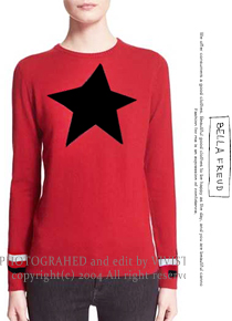 BELLA FREU*(or) star sweater;입으면 분명 기분 좋아지는 캐시미어 스웨터!!